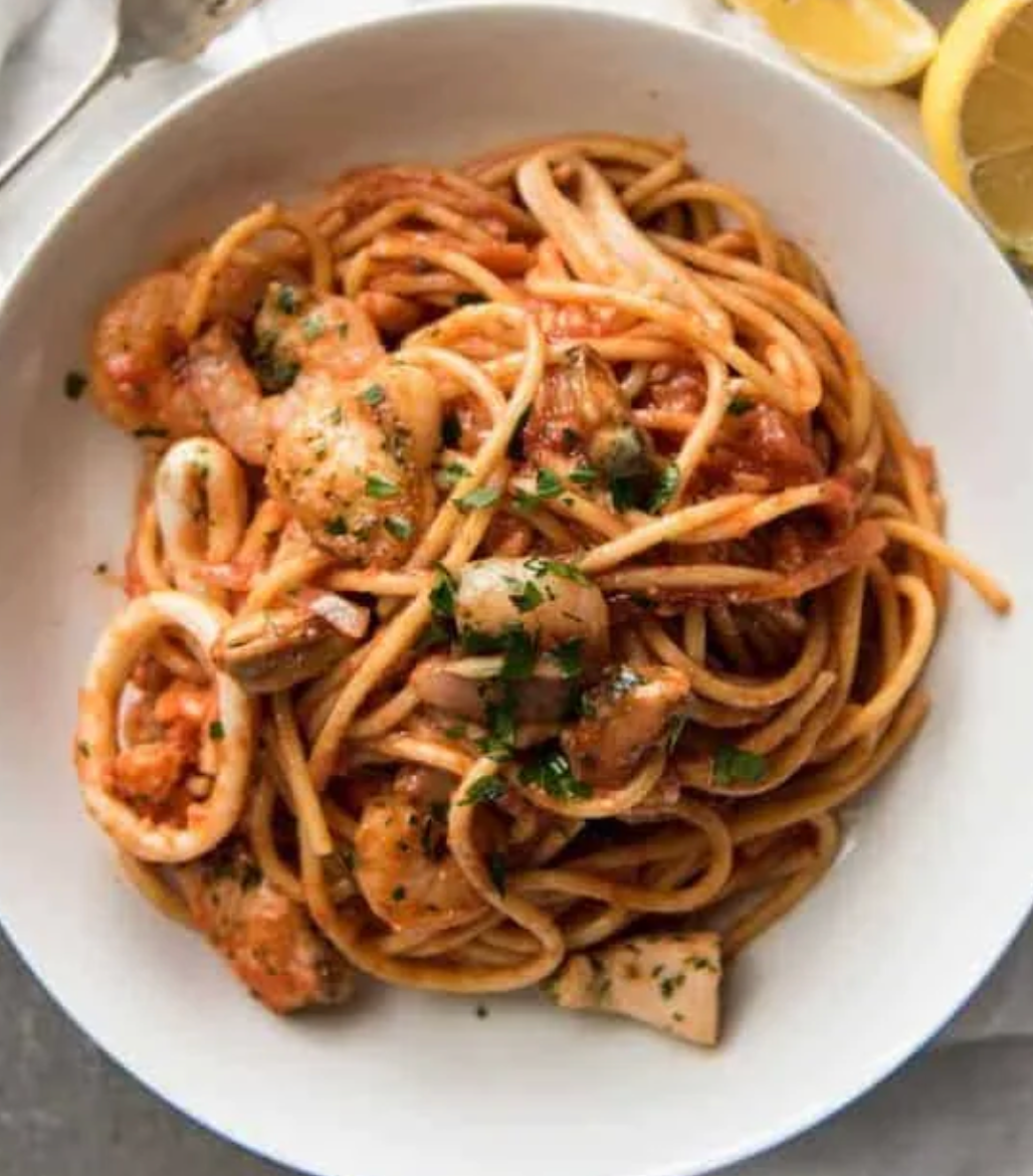 Seafood Spaghetti Marinara